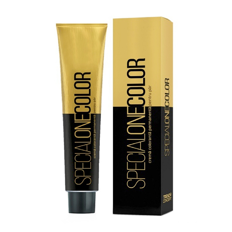 Перманентна крем-фарба для волосся Trendy Hair Special One Color Permanent Hair Coloring Cream 7.72 Blueberry Blonde, 60 мл